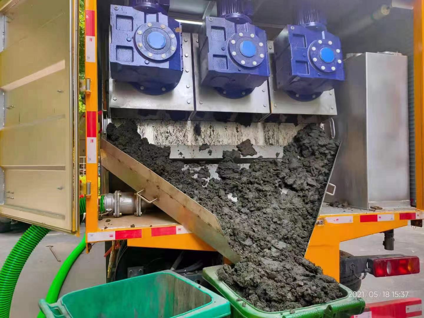 扶风化粪池清掏城市维护站-泥浆净化干湿分离处理